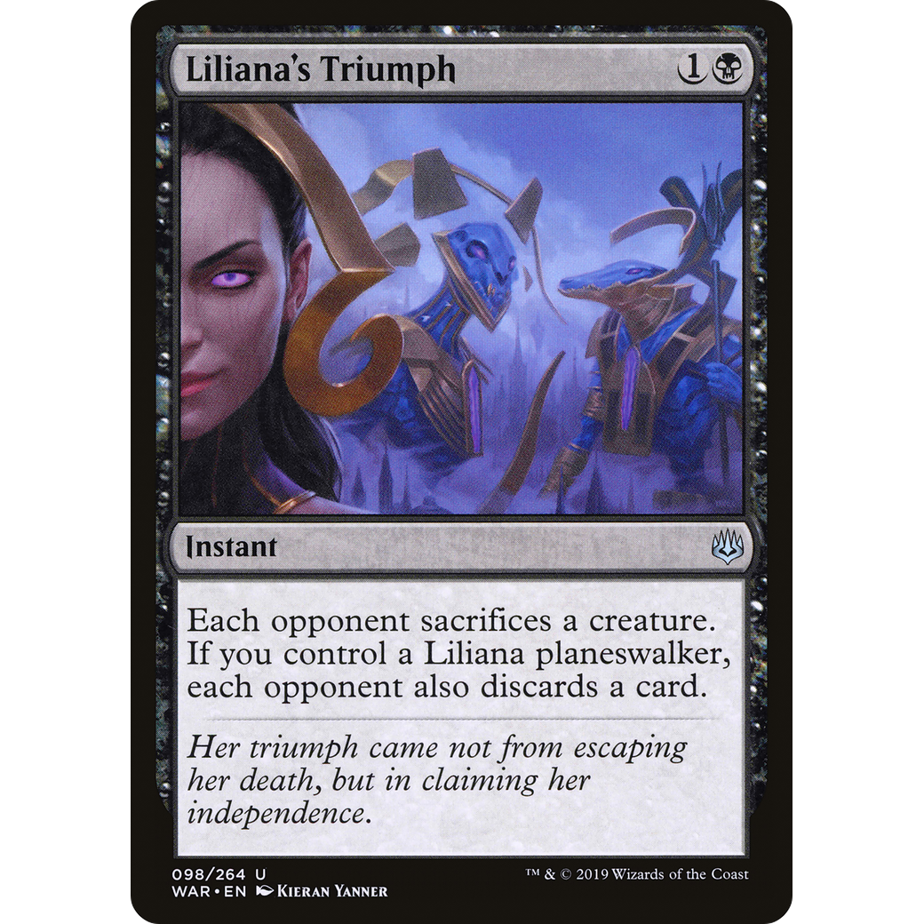 Liliana's Triumph (WAR-098) - War of the Spark
