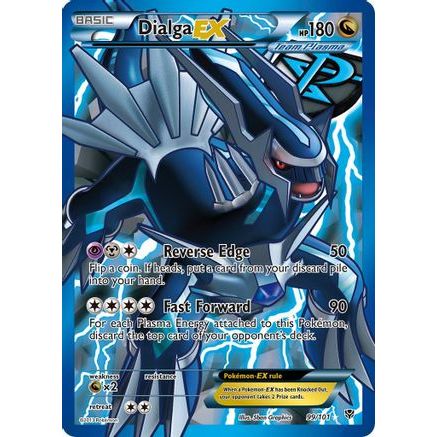Dialga EX (Team Plasma) (99 Full Art) 99/101 - Plasma Blast Holofoil