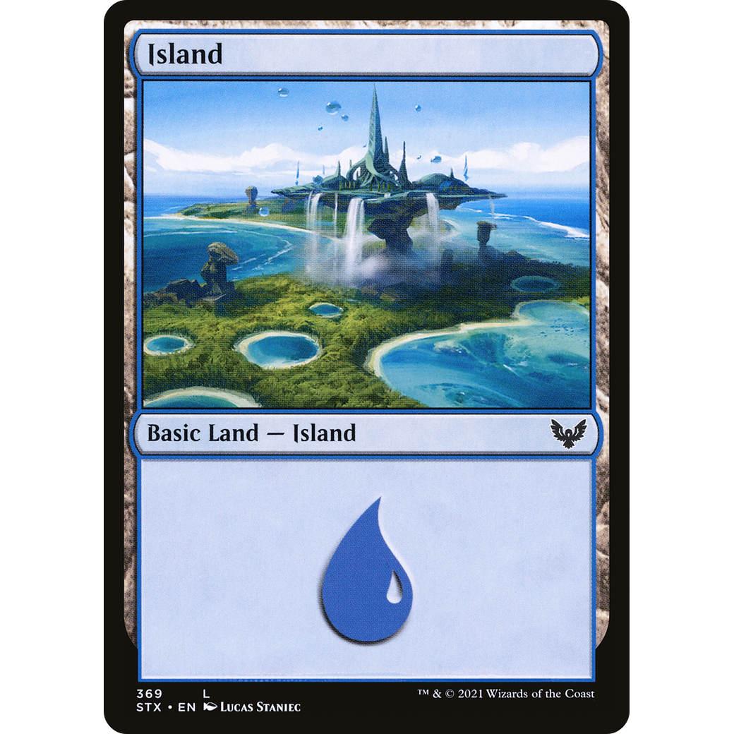 Island (369) (STX-369) - Strixhaven: School of Mages