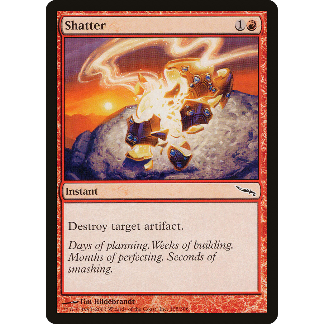 Shatter (MRD-105) - Mirrodin Foil