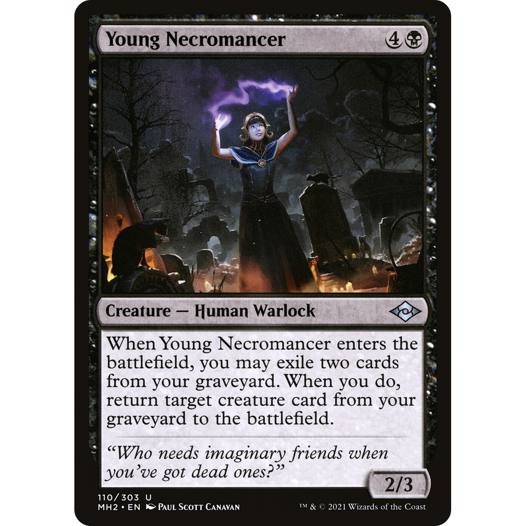 Young Necromancer (MH2-110) - Modern Horizons 2