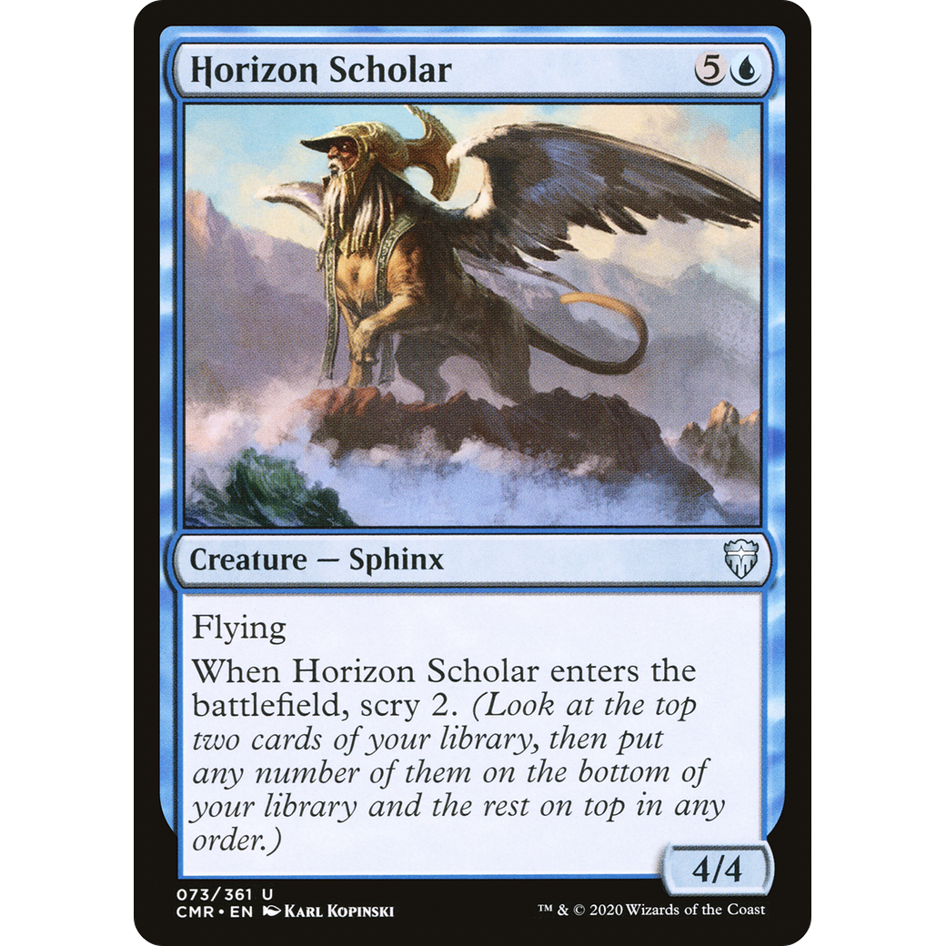 Horizon Scholar (CMR-073) - Commander Legends Foil