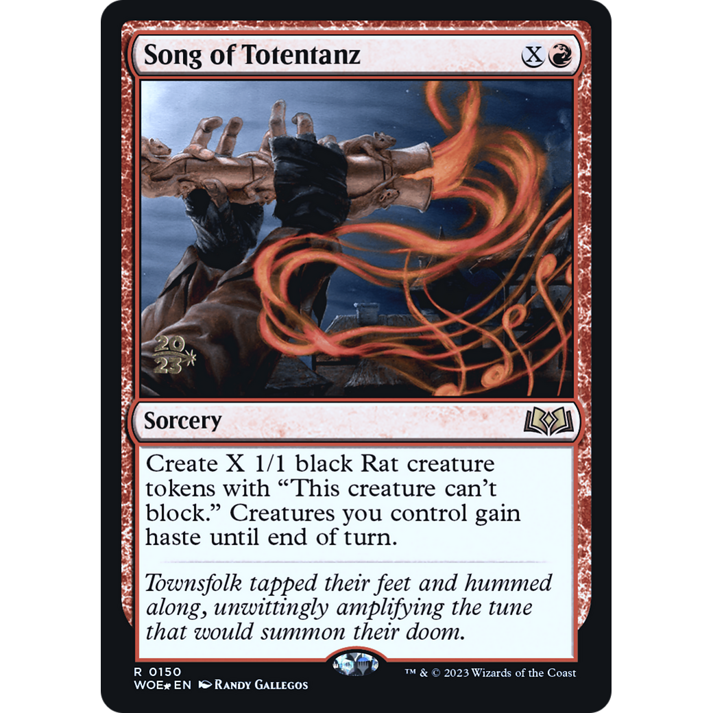 Song of Totentanz (PRE-150S) - Wilds of Eldraine Promos Foil