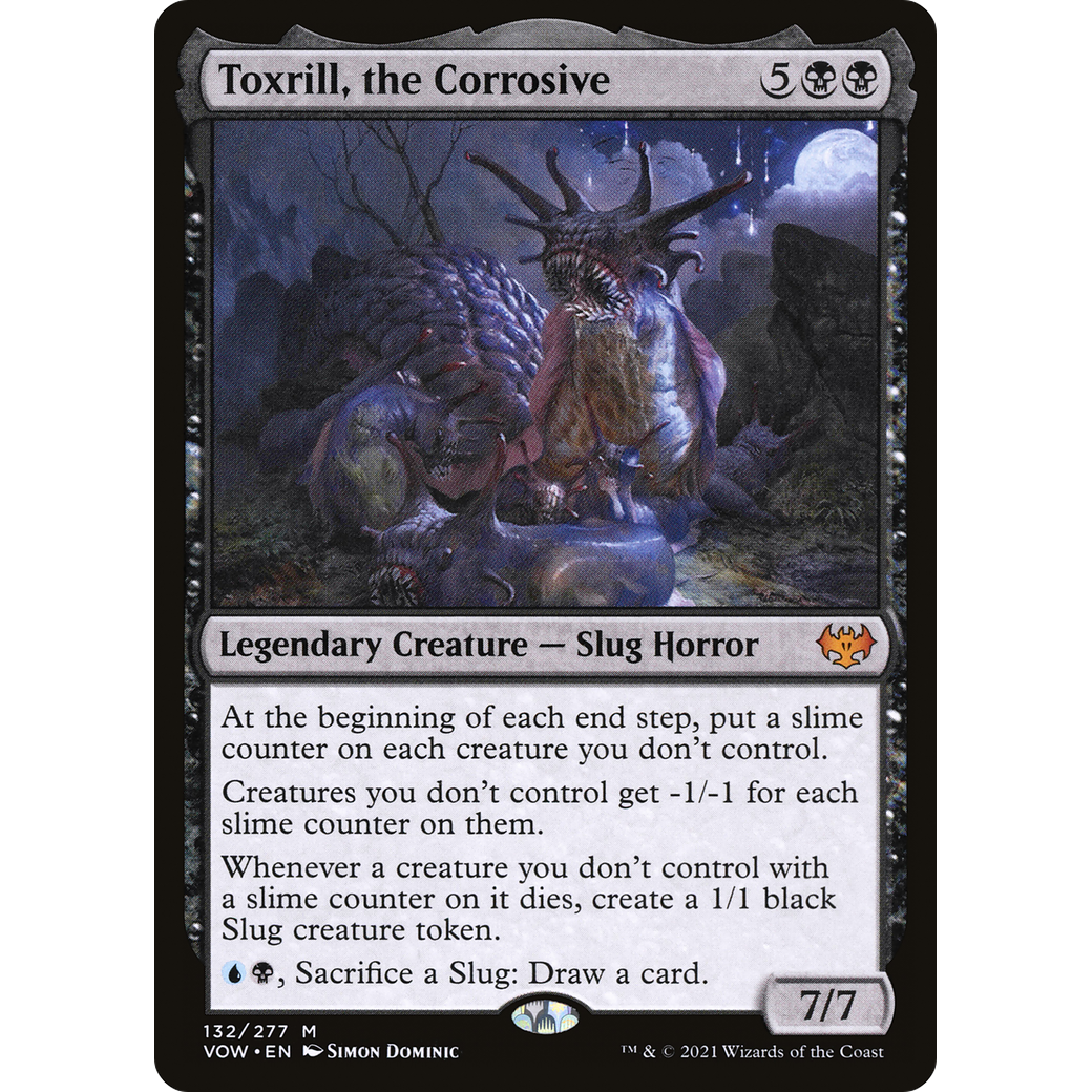 Toxrill, the Corrosive (VOW-132) - Innistrad: Crimson Vow Foil