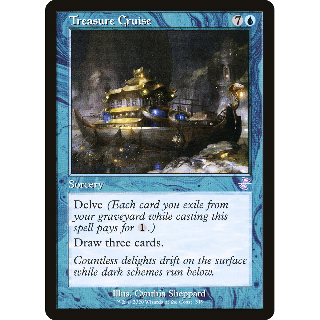 Treasure Cruise (TSR-319) - Time Spiral Remastered