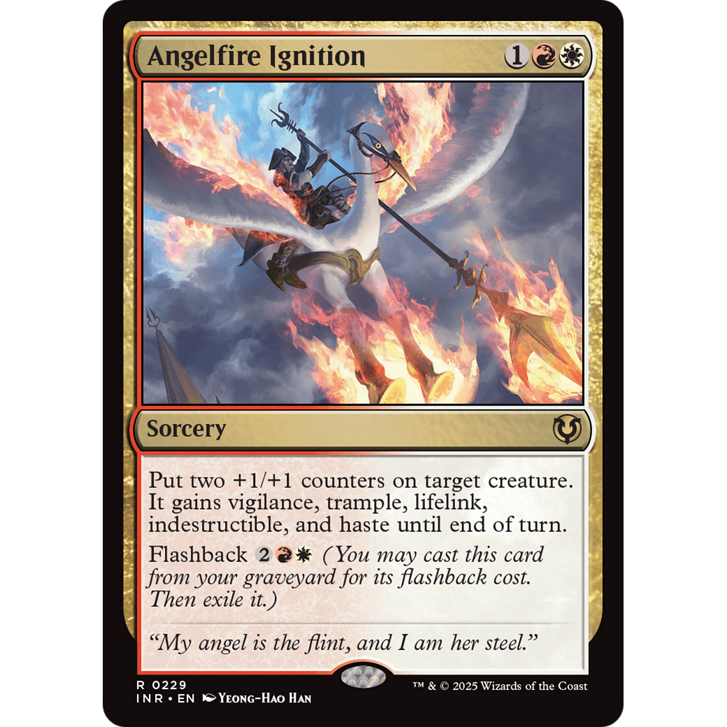 Angelfire Ignition (INR-229) - Innistrad Remastered Foil