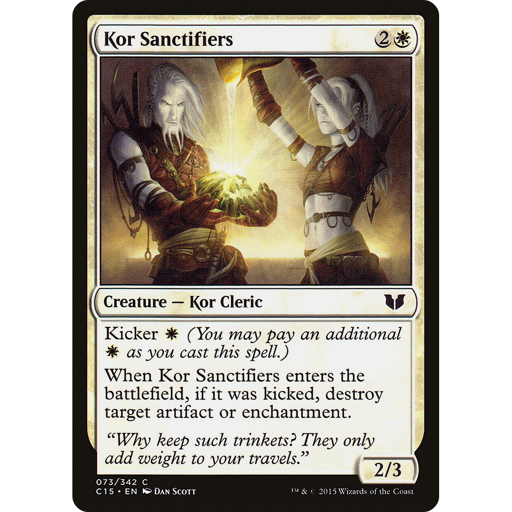 Kor Sanctifiers (C15-073) - Commander 2015
