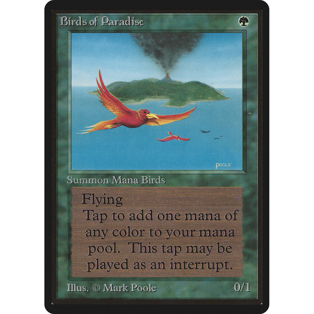Birds of Paradise (LEB-) - Limited Edition Beta