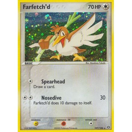 Farfetch'd (Secret Rare) 107/106 - Emerald Holofoil