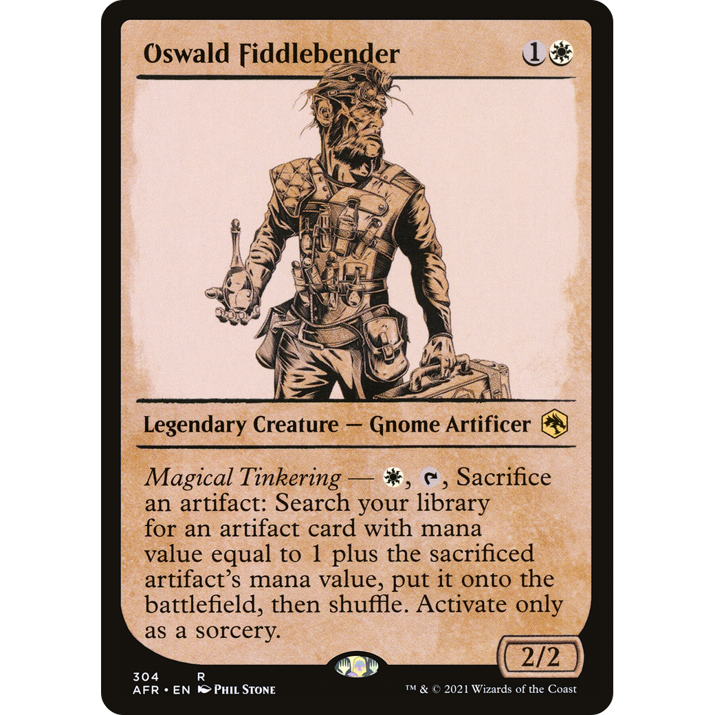 Oswald Fiddlebender (Showcase) (AFR-304) - Adventures in the Forgotten Realms: (Showcase)