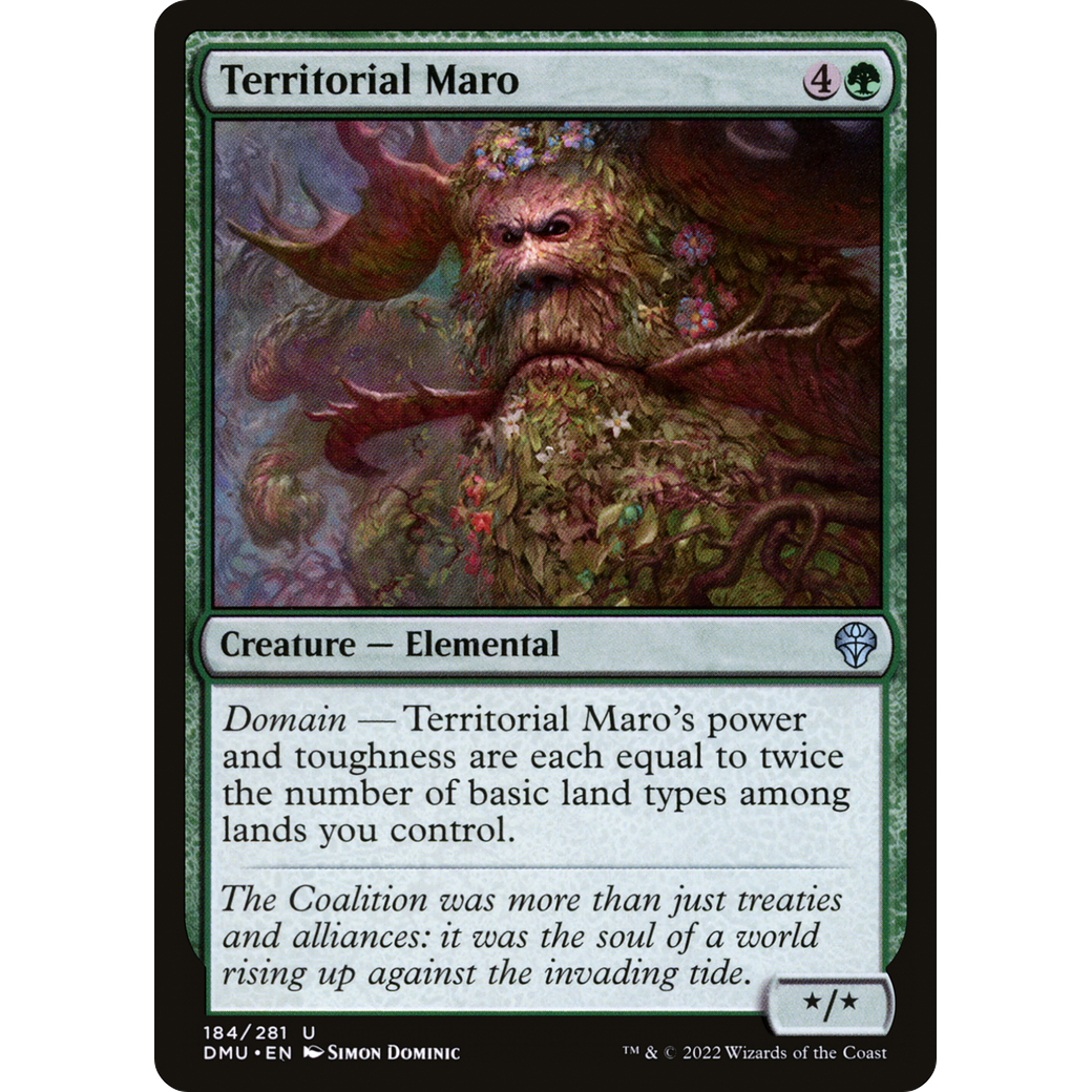 Territorial Maro (DMU-184) - Dominaria United Foil