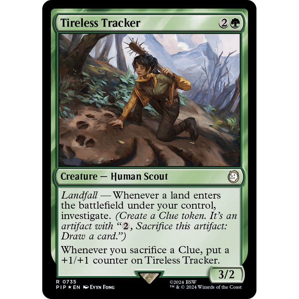 Tireless Tracker (PIP-735) - Fallout Foil
