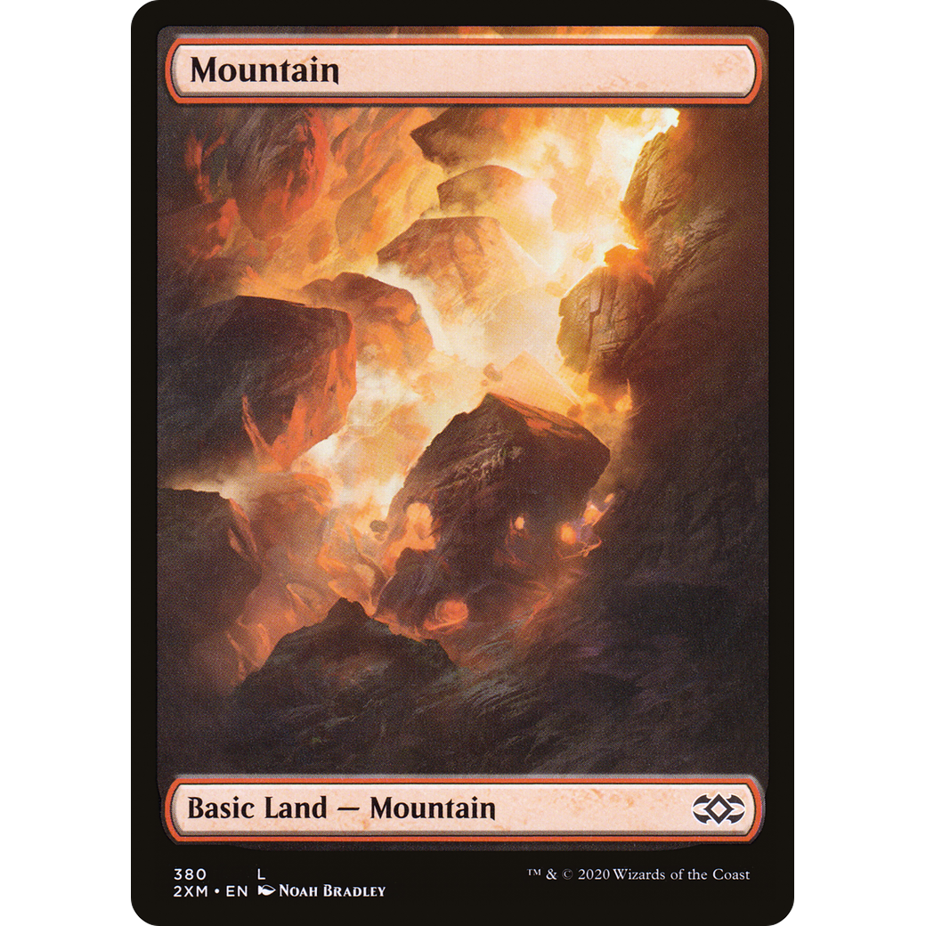 Mountain (380) (2XM-380) - Double Masters Foil
