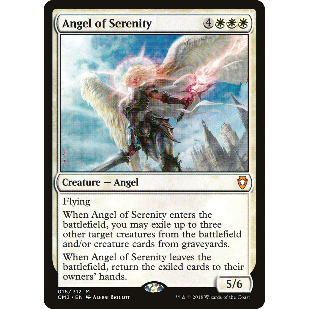 Angel of Serenity (CM2-016) - Commander Anthology Volume II