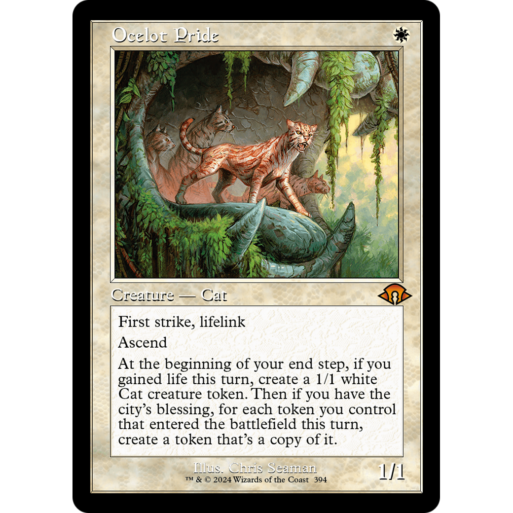 Ocelot Pride (MH3-394) - Modern Horizons 3 Foil
