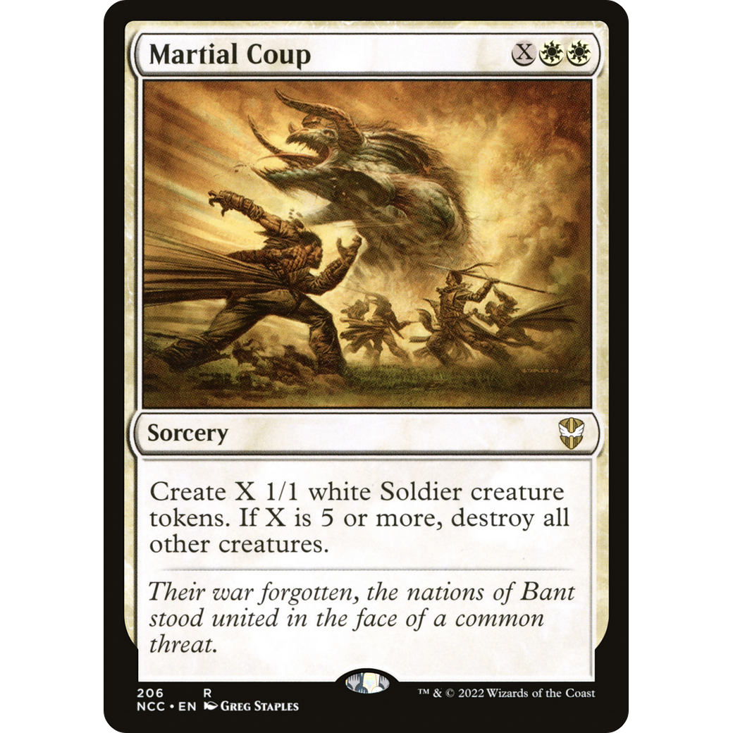Martial Coup (NCC-206) - New Capenna Commander