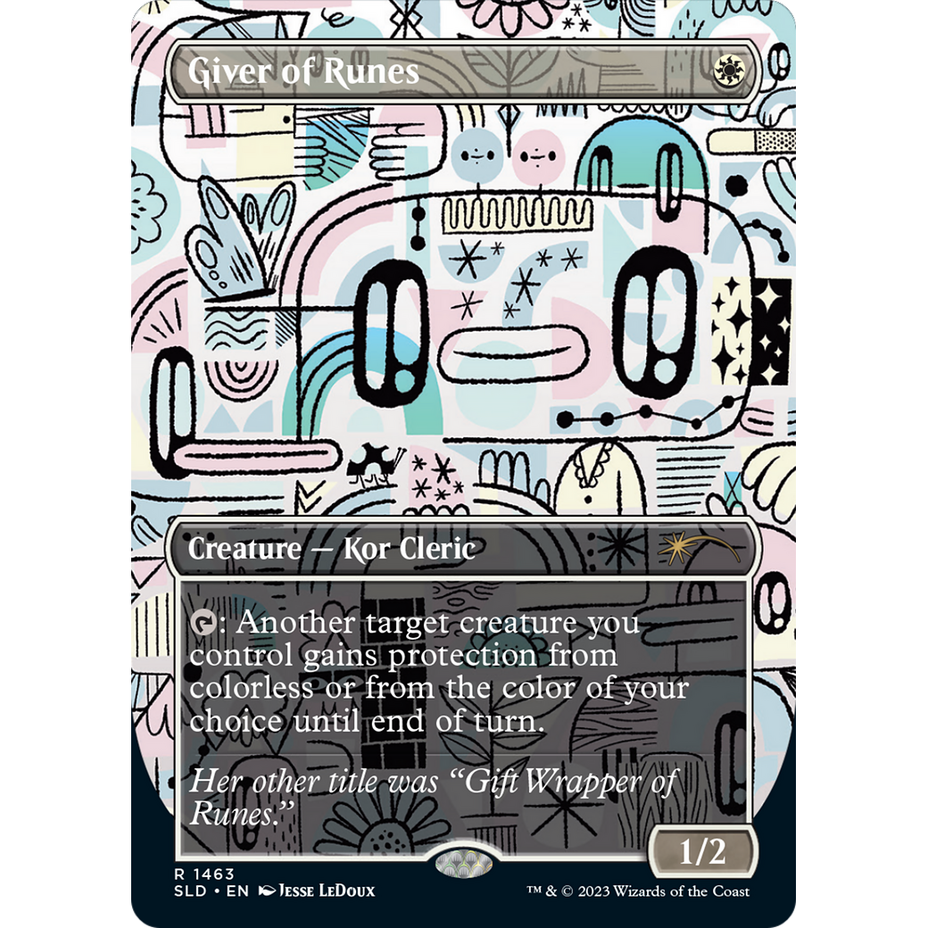 Giver of Runes (SLD-1463) - Secret Lair Drop (Borderless)