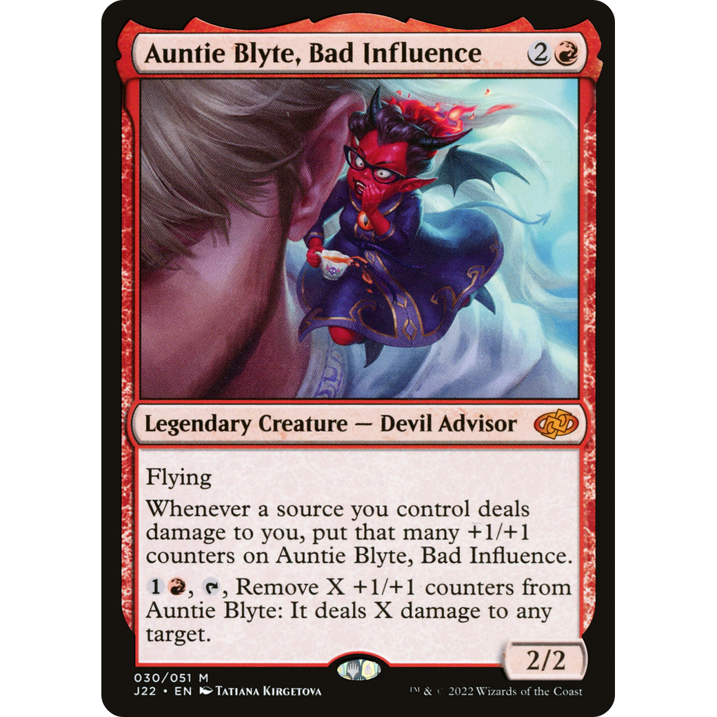 Auntie Blyte, Bad Influence (J22-030) - Jumpstart 2022