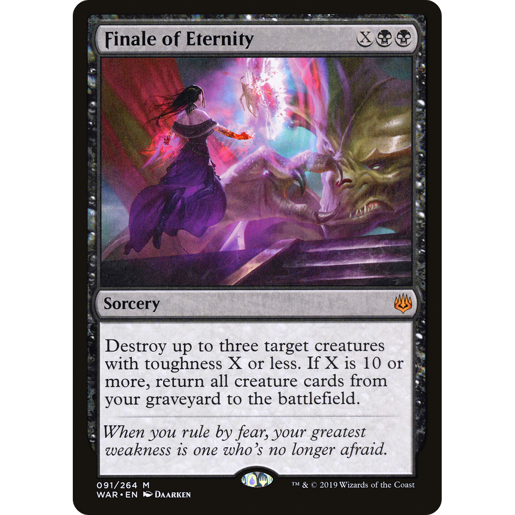 Finale of Eternity (WAR-091) - War of the Spark Foil