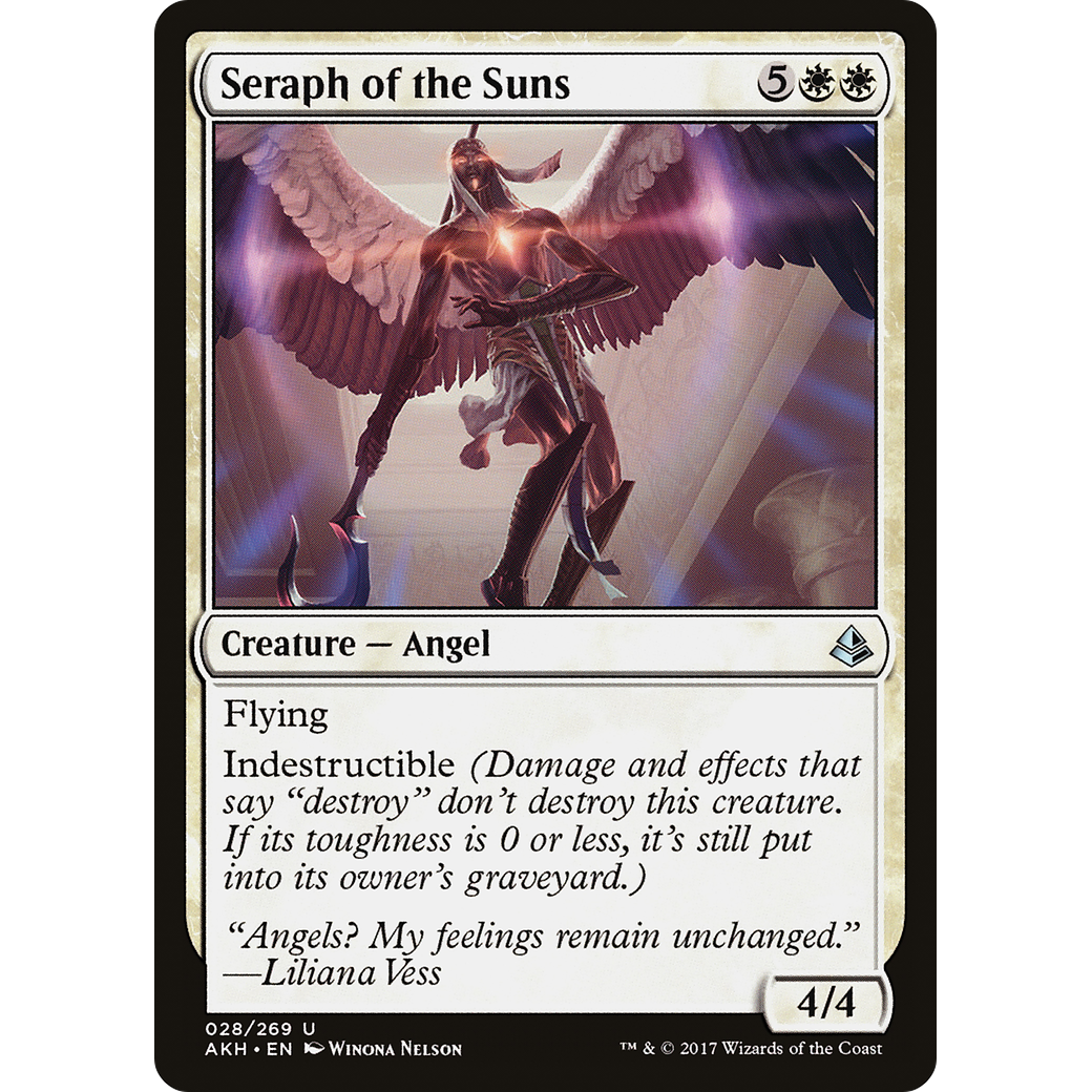 Seraph of the Suns (AKH-028) - Amonkhet Foil