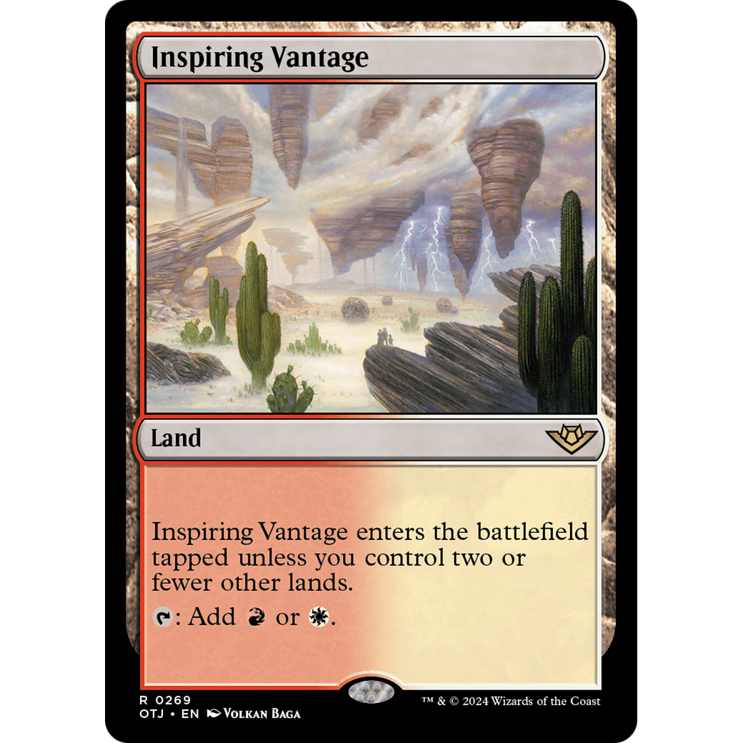 Inspiring Vantage (OTJ-269) - Outlaws of Thunder Junction