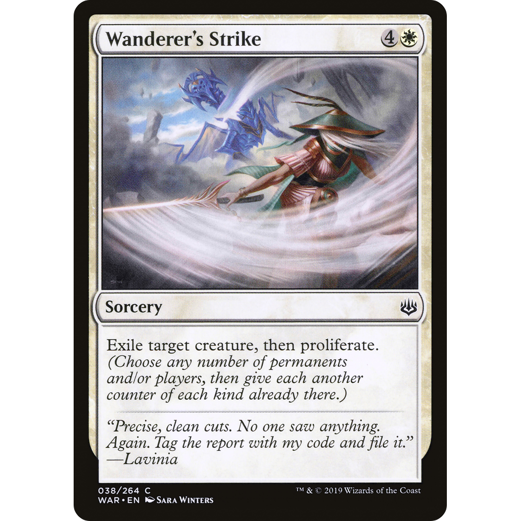Wanderer's Strike (WAR-038) - War of the Spark