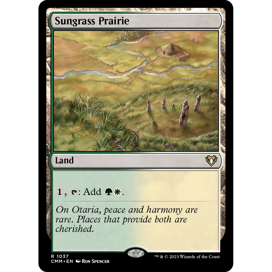 Sungrass Prairie (CMM-1037) - Commander Masters