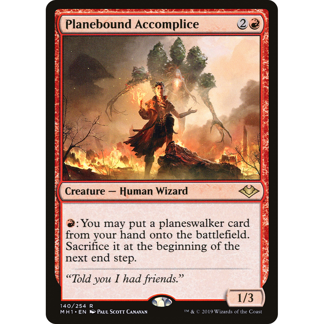 Planebound Accomplice (MH1-140) - Modern Horizons