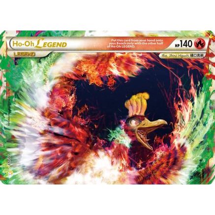 Ho-Oh Legend (Top) 111/123 - HeartGold SoulSilver Holofoil