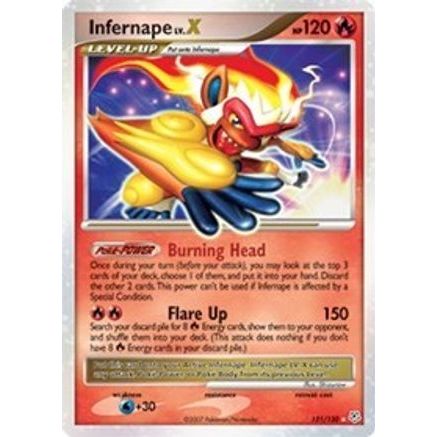 Infernape LV.X 121/130 - Diamond and Pearl Holofoil