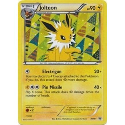 Jolteon - BW91 BW91/101 - Black and White Promos Holofoil