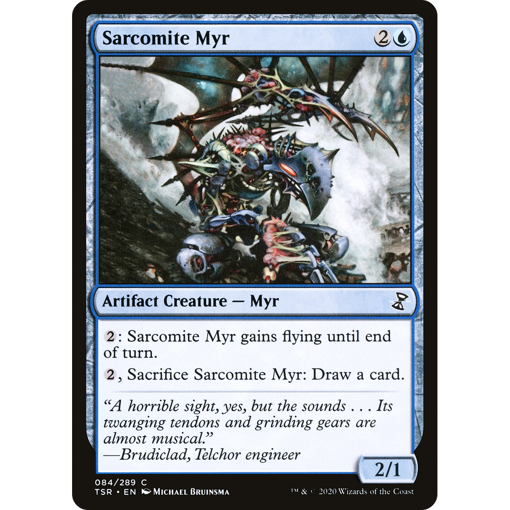 Sarcomite Myr (TSR-084) - Time Spiral Remastered Foil