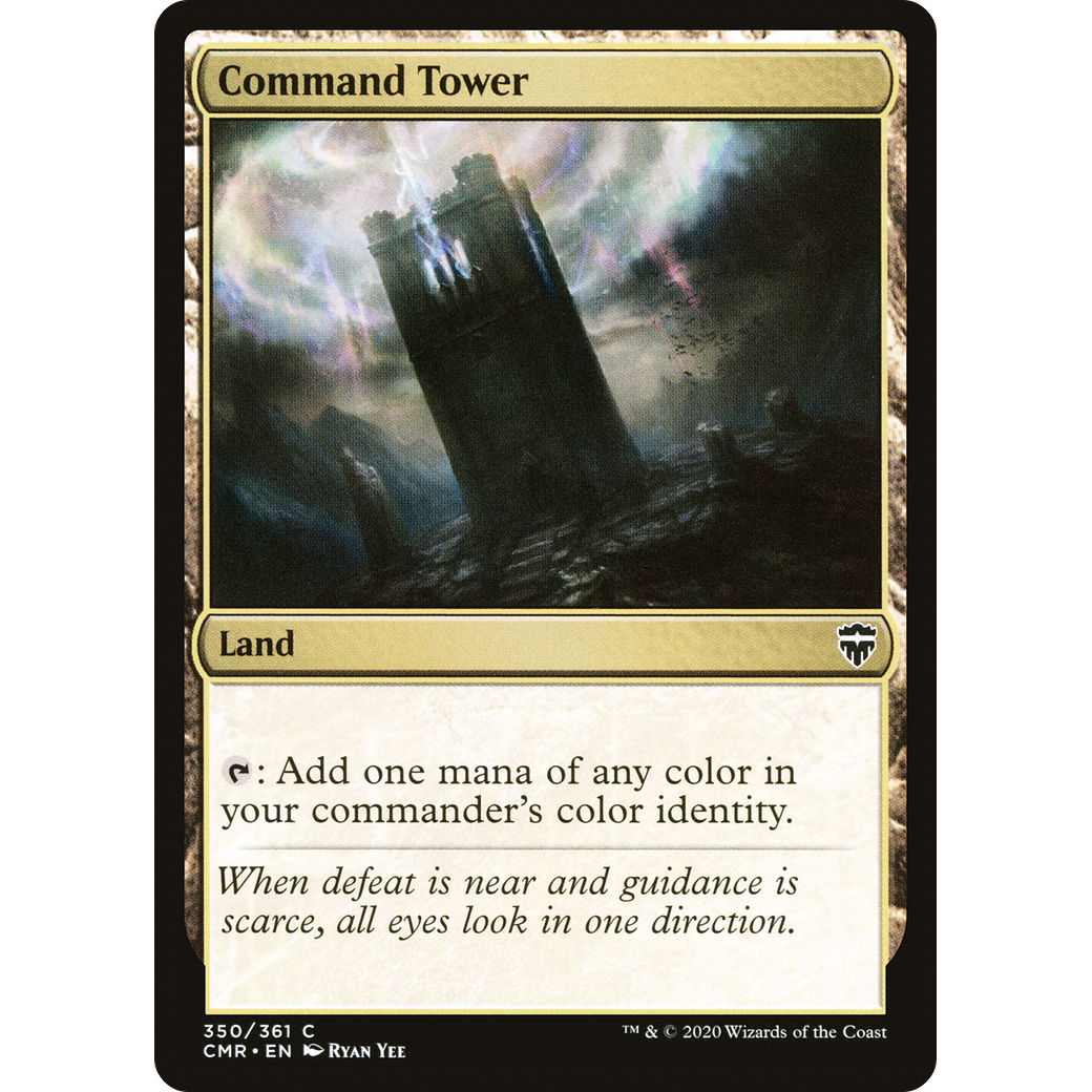 Command Tower (350) (CMR-350) - Commander Legends Foil