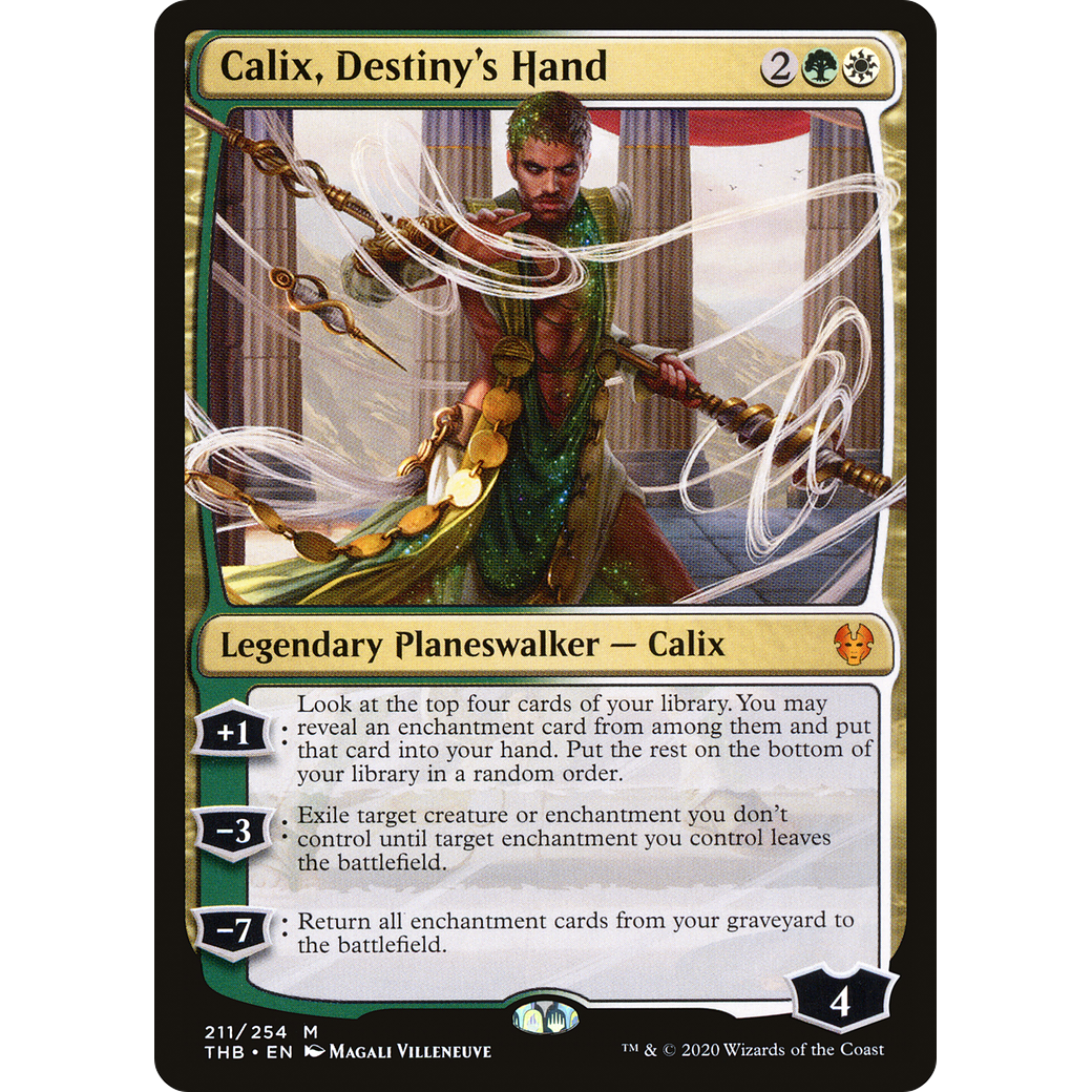 Calix, Destiny's Hand (THB-211) - Theros Beyond Death