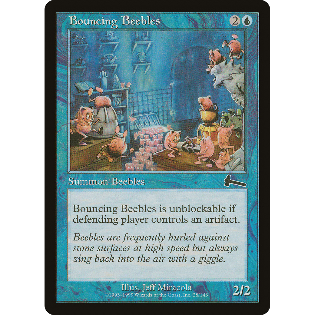 Bouncing Beebles (ULG-028) - Urza's Legacy