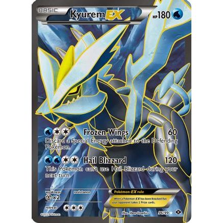 Kyurem EX (96 Full Art) 96/99 - Next Destinies Holofoil