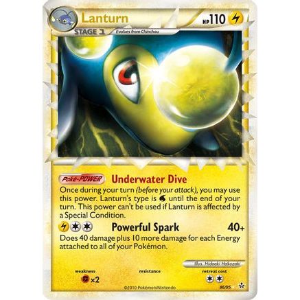 Lanturn (Prime) 86/95 - Unleashed Holofoil