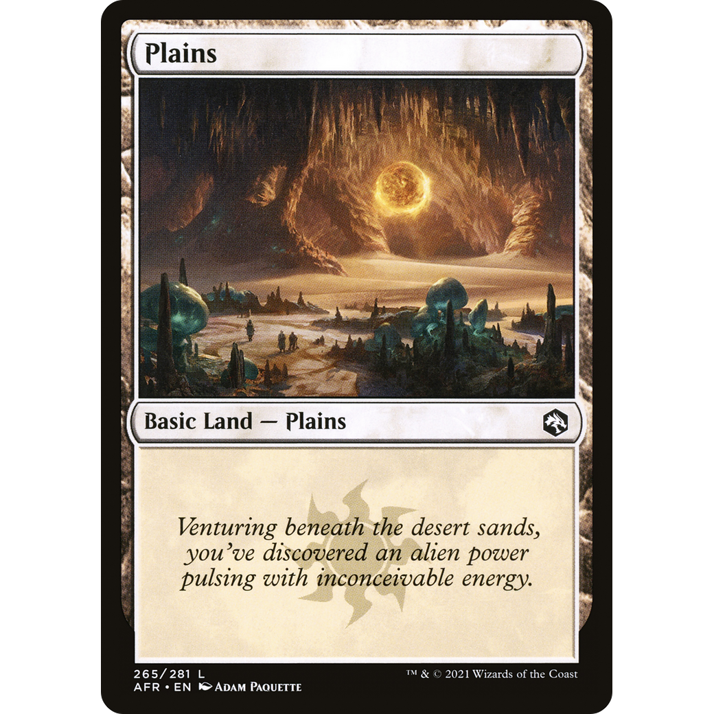 Plains (265) (AFR-265) - Adventures in the Forgotten Realms