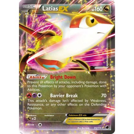Latias EX 85/116 - Plasma Freeze Holofoil