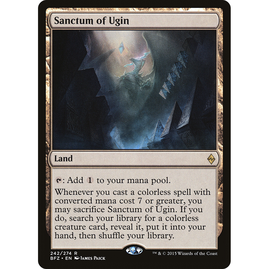 Sanctum of Ugin (BFZ-242) - Battle for Zendikar Foil