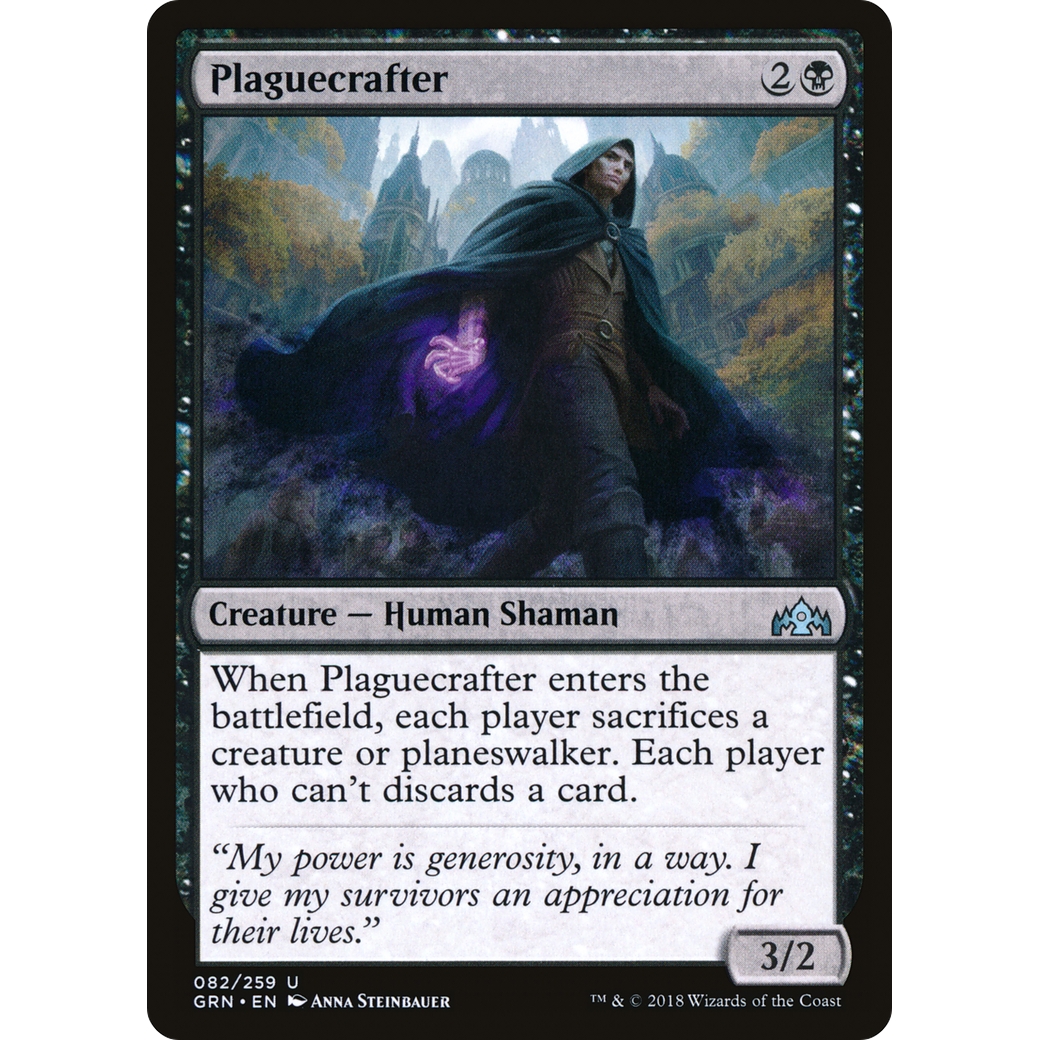 Plaguecrafter (GRN-082) - Guilds of Ravnica Foil