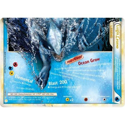 Lugia Legend (Bottom) 114/123 - HeartGold SoulSilver Holofoil