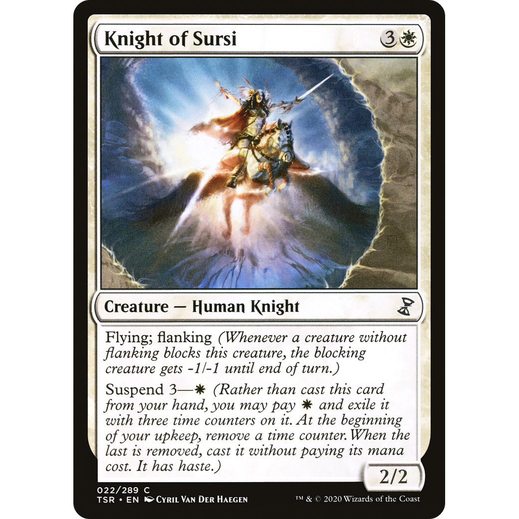 Knight of Sursi (TSR-022) - Time Spiral Remastered