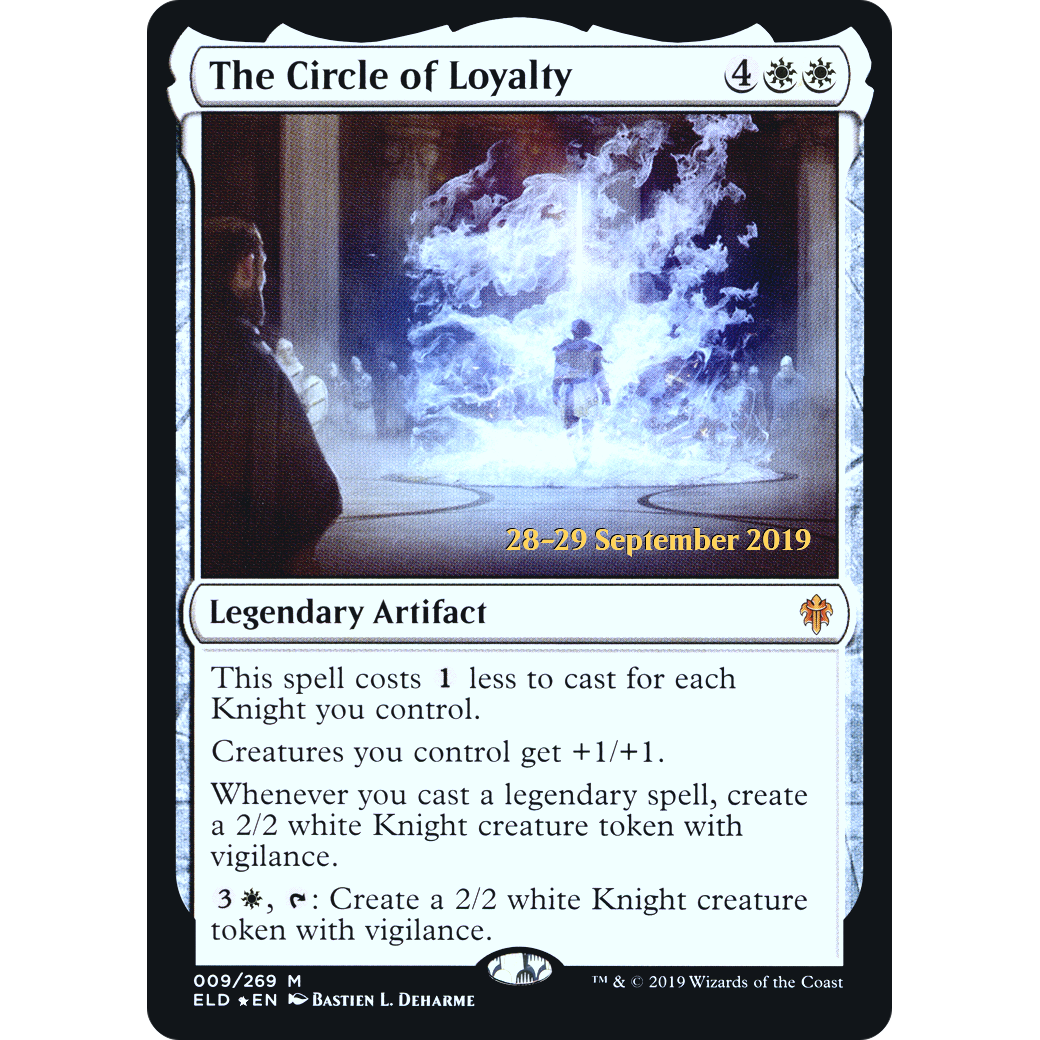 The Circle of Loyalty (PRE-009) - Throne of Eldraine Promos Foil