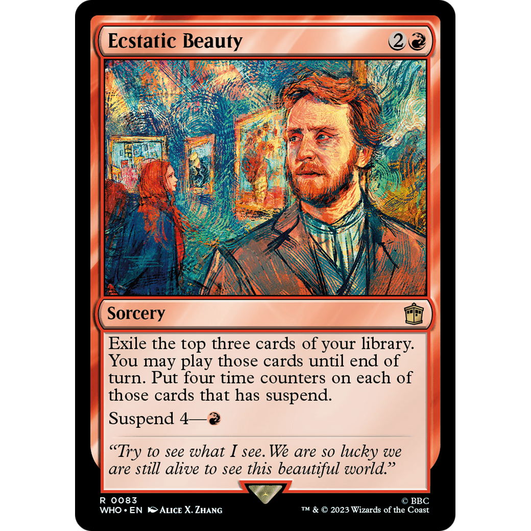 Ecstatic Beauty (WHO-083) - Doctor Who Foil