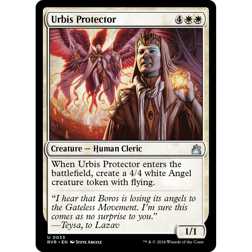 Urbis Protector (RVR-033) - Ravnica Remastered