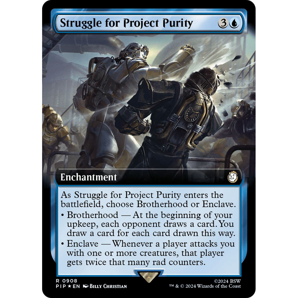 Struggle for Project Purity (PIP-908) - Fallout: (Extended Art) Foil