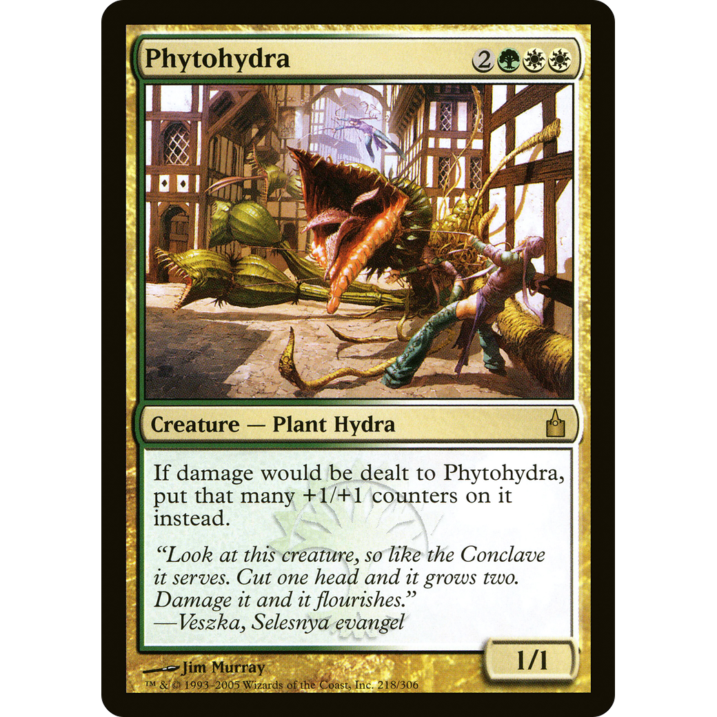 Phytohydra (RAV-218) - Ravnica: City of Guilds Foil