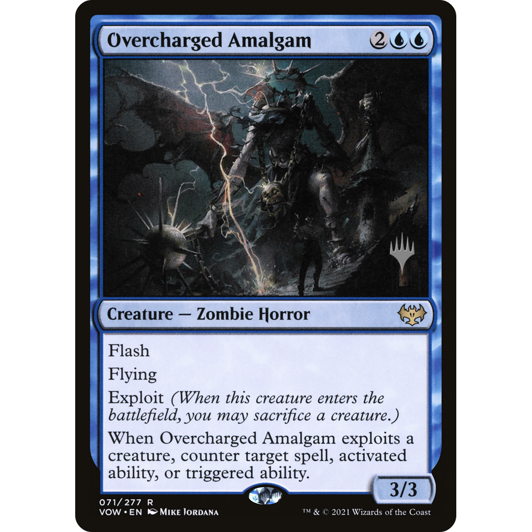 Overcharged Amalgam (PPDMU-071) - Innistrad: Crimson Vow Promos Foil