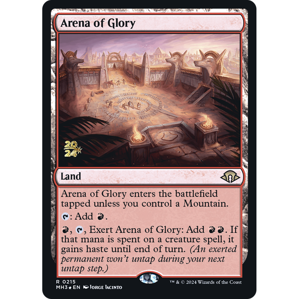 Arena of Glory (PRE-215S) - Modern Horizons 3 Promos Foil